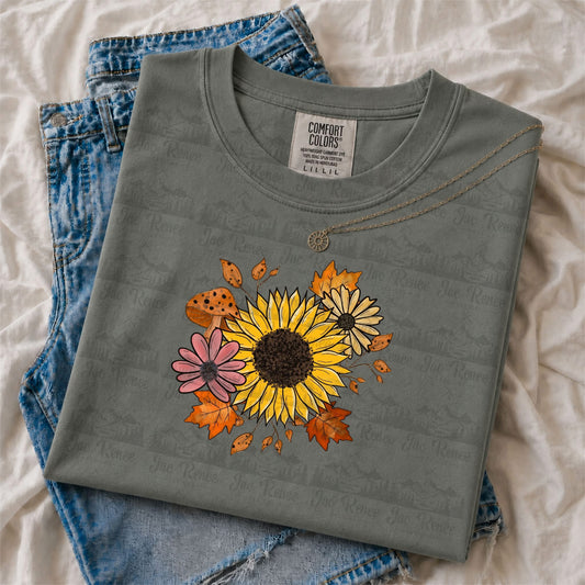 Fall Floral Tee