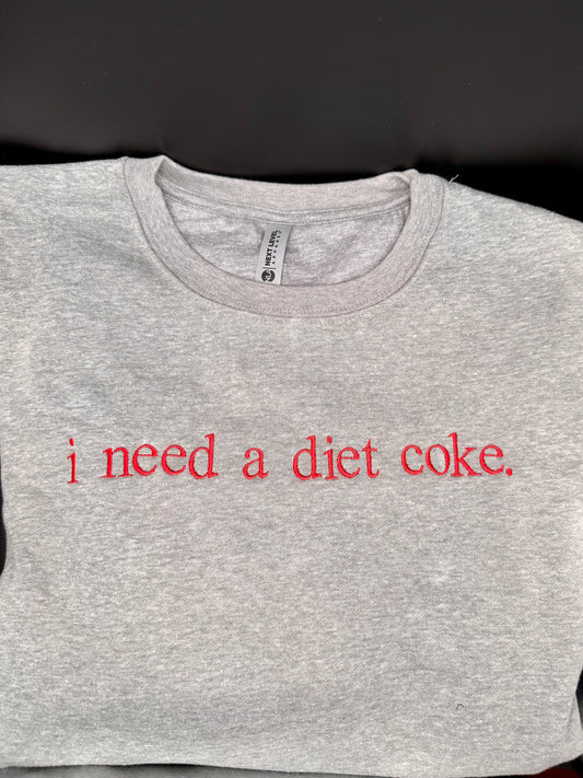 Need a drink crewneck